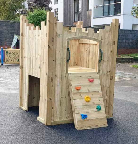 “Active” Double Castle. 125cm platform height. Ideal for commercial playgrounds