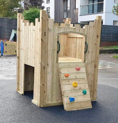 “Active” Double Castle. 125cm platform height. Ideal for commercial playgrounds