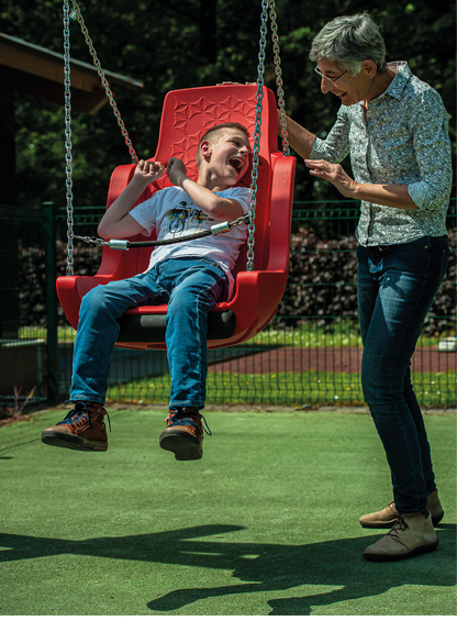 KBT Inclusive Swing Seat with Stainless Steel Chains