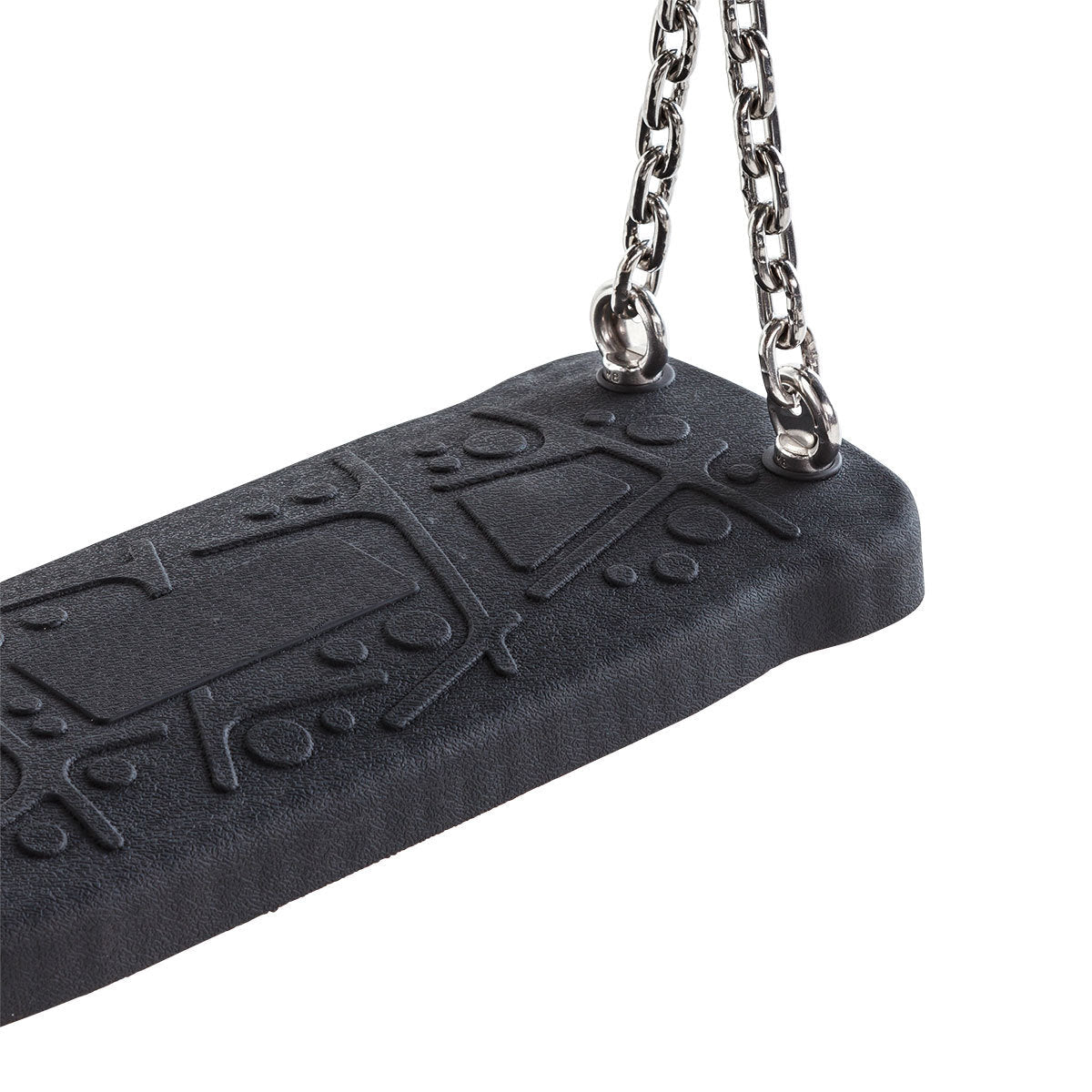 Active Wooden Swing Frame with special needs seat and rubber seat