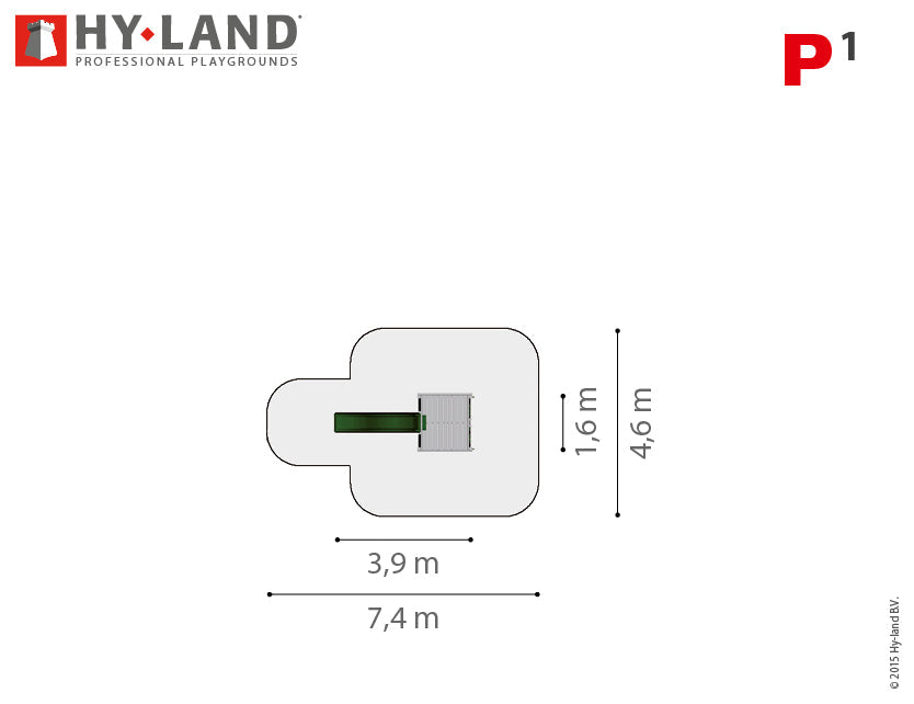 Hy-land P1 Climbing Frame