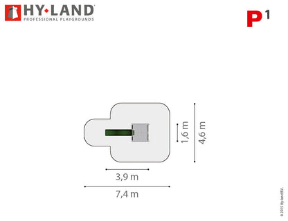Hy-land P1 Climbing Frame