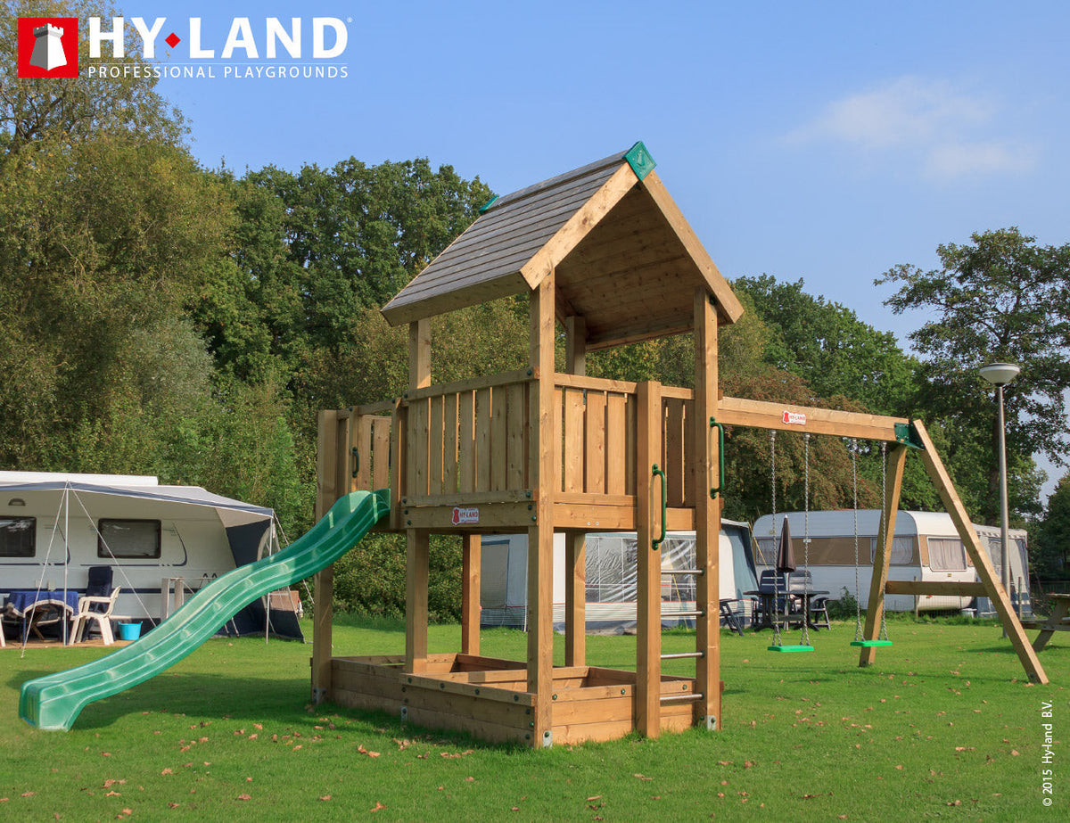 Hy-land P3S Climbing Frame with Swing Module
