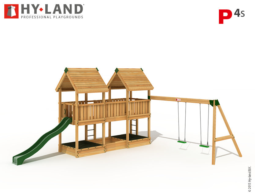 Hy-land P4S Climbing Frame with Swing Module