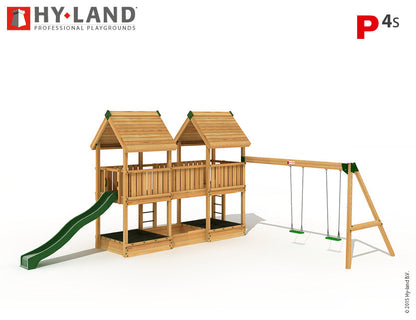 Hy-land P4S Climbing Frame with Swing Module