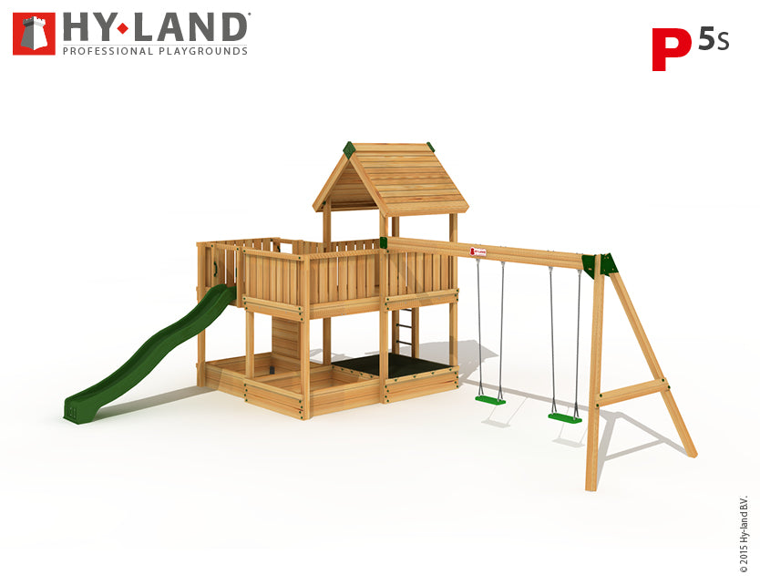 Hy-land P5S Climbing Frame with Swing Module