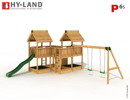 Hy-land P6S Climbing Frame with Swing Module