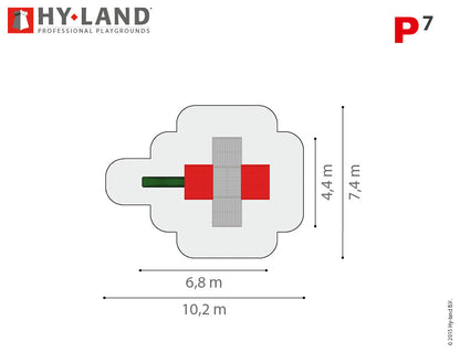 Hy-land P7 Climbing Frame