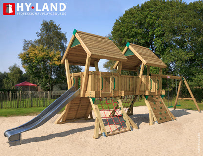 Hy-land Q4S Climbing Frame with Swing Module