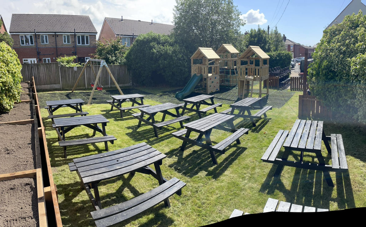 ACTIVE Hampton towers – 3 x 140x140cm platforms- 1.5 and 1.2m platform height