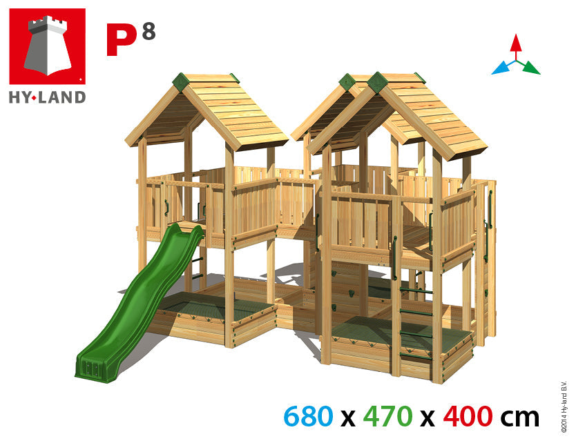 Hy-land P8 Climbing Frame