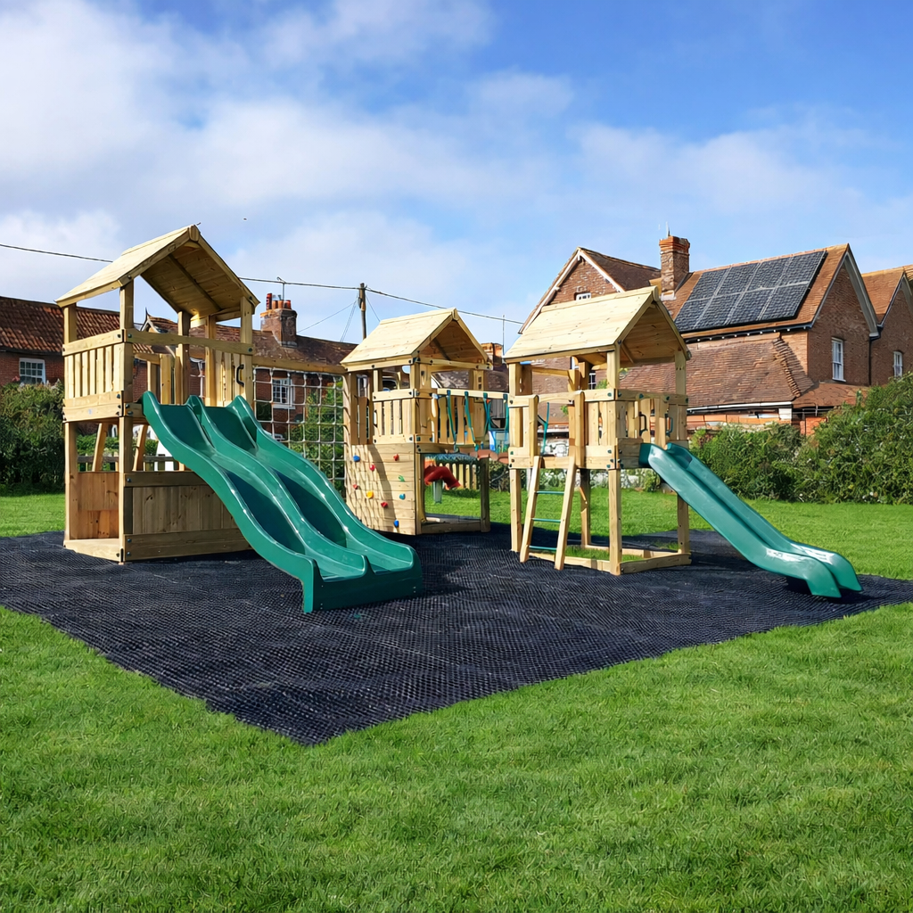 ACTIVE Hampton towers – 3 x 140x140cm platforms- 1.5 and 1.2m platform height
