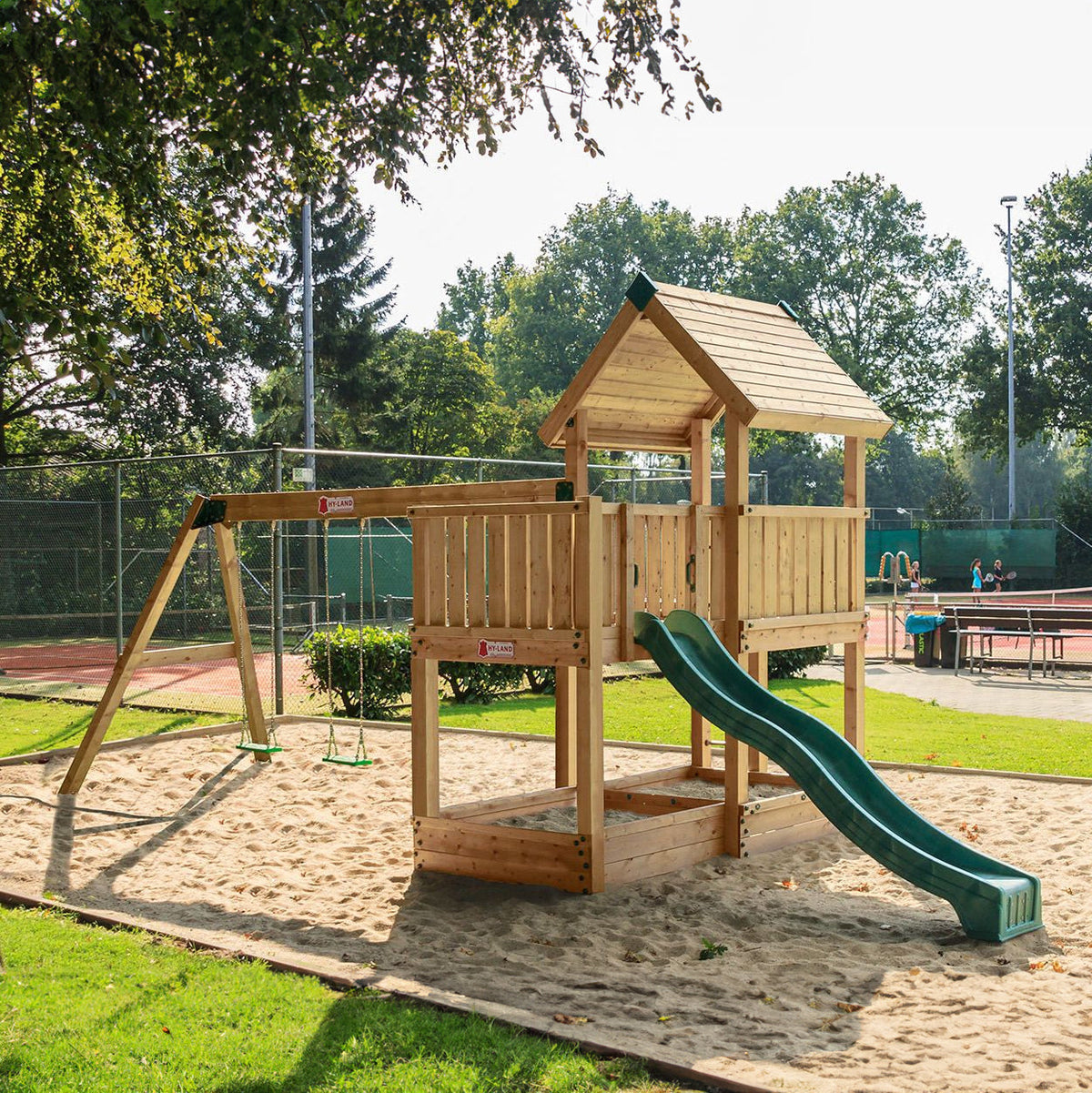 Hy-land P3S Climbing Frame with Swing Module