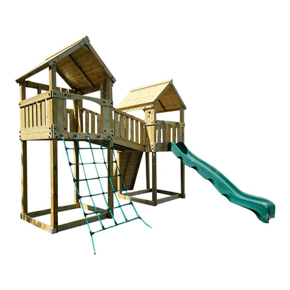 ACTIVE Hereford towers – 1.5 and 1.8m platform height, with slide, 3 accessories