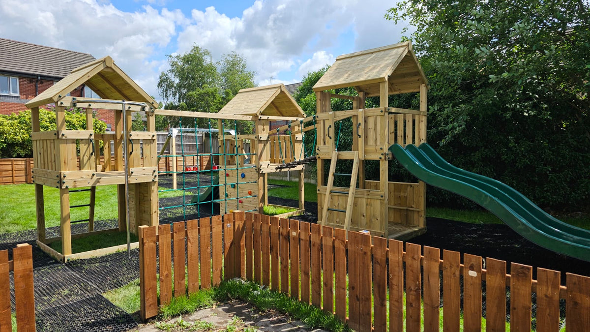 ACTIVE Hampton towers – 3 x 140x140cm platforms- 1.5 and 1.2m platform height