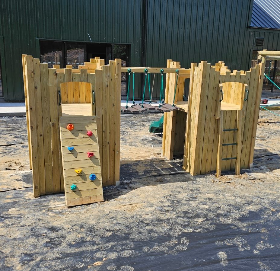 “Active” Double Castle. 125cm platform height. Ideal for commercial playgrounds