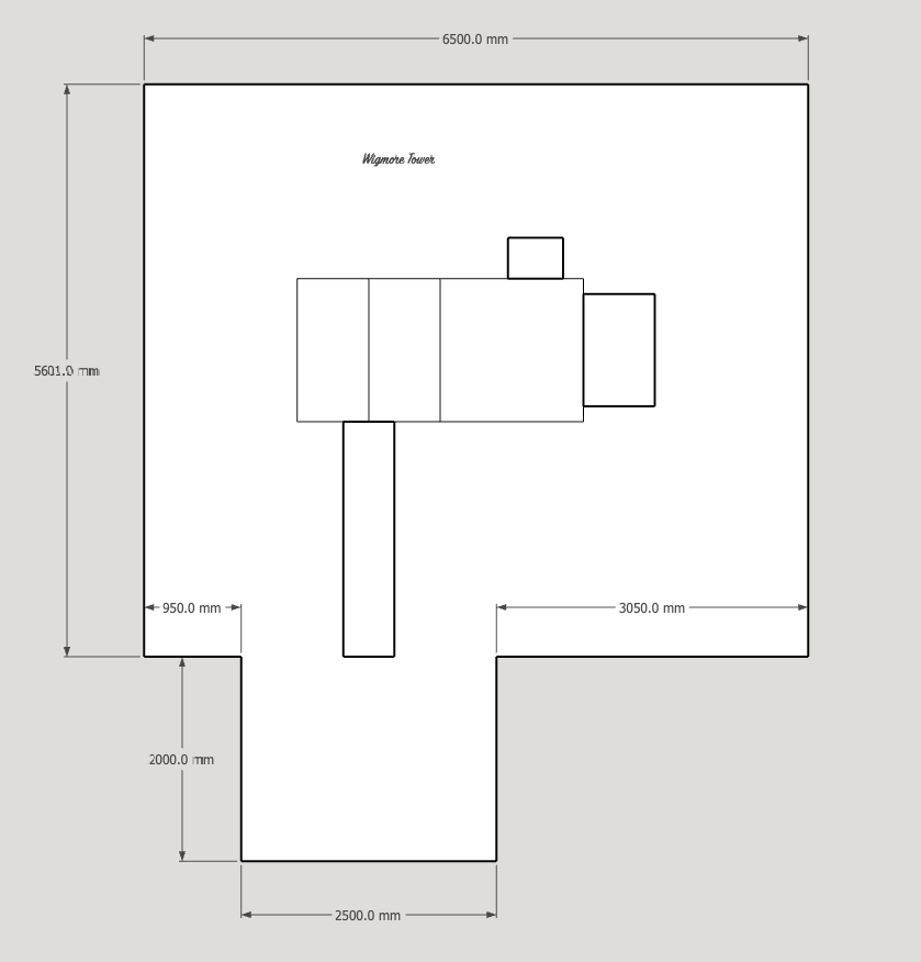 Wigmore Tower with slide, ladder, climbing walls, net