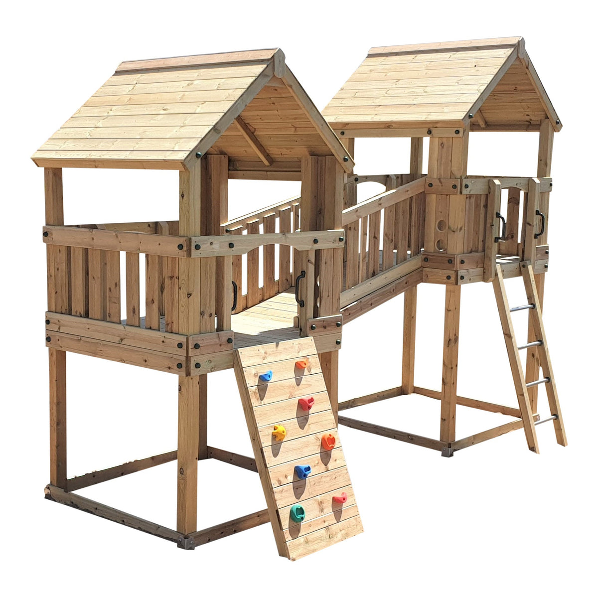 ACTIVE Hopton towers – 1.5 and 1.2m platform height, with slide, 3 accessories