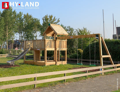 Hy-land P5S Climbing Frame with Swing Module
