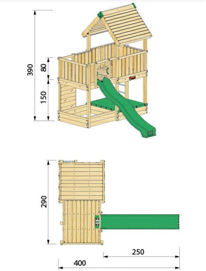 Hy-land P3 Climbing Frame
