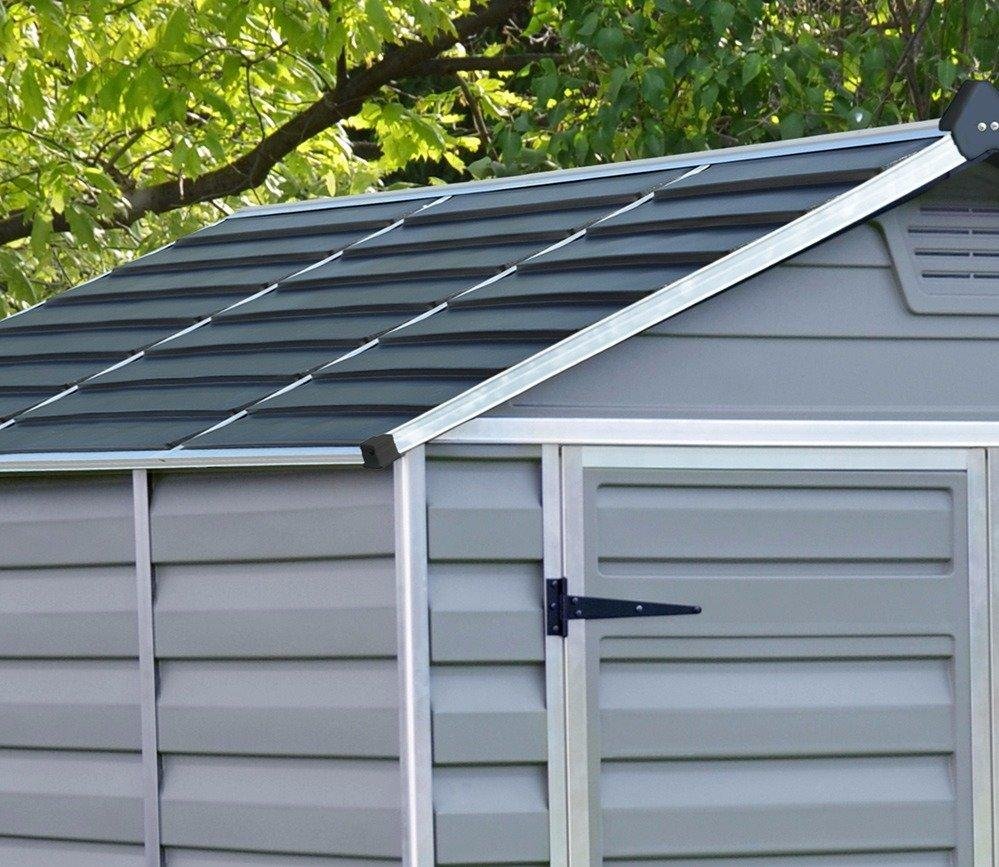 Palram Canopia 6 x 12 ft Skylight Anthracite Polycarbonate Shed
