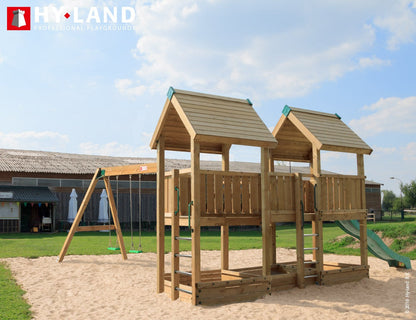 Hy-land P4S Climbing Frame with Swing Module